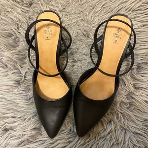 Black Block Call It Spring Heels